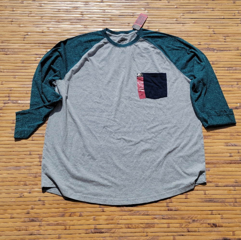 (3XL)Foundry Teal Snow Jersey Shirt TALL